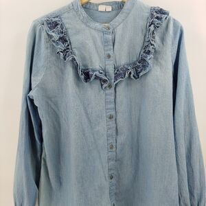 Melrose and Market chambray shirt XL